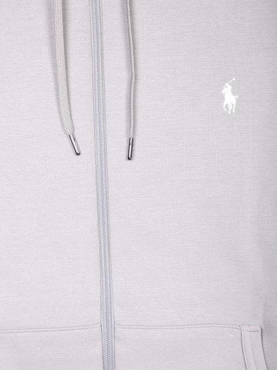 26SS 폴로 랄프로렌 더블 니트 후드 집업 710881517 092 Grey - POLO RALPH LAUREN