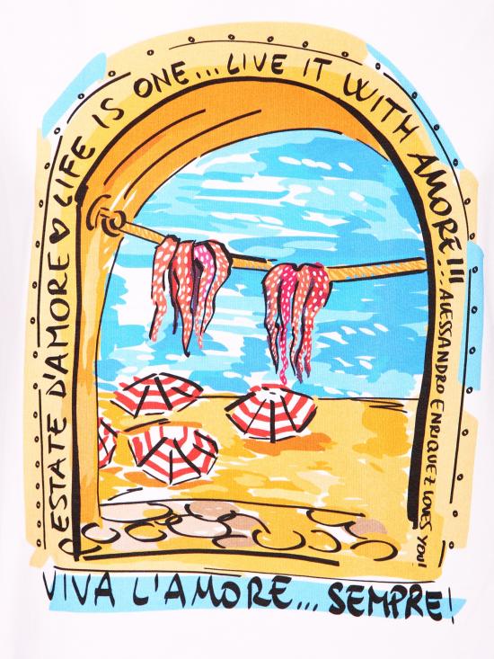 26SS 알레산드로 엔리케즈 반팔 티셔츠 S103 CO 000VITA Multi - ALESSANDRO ENRIQUEZ