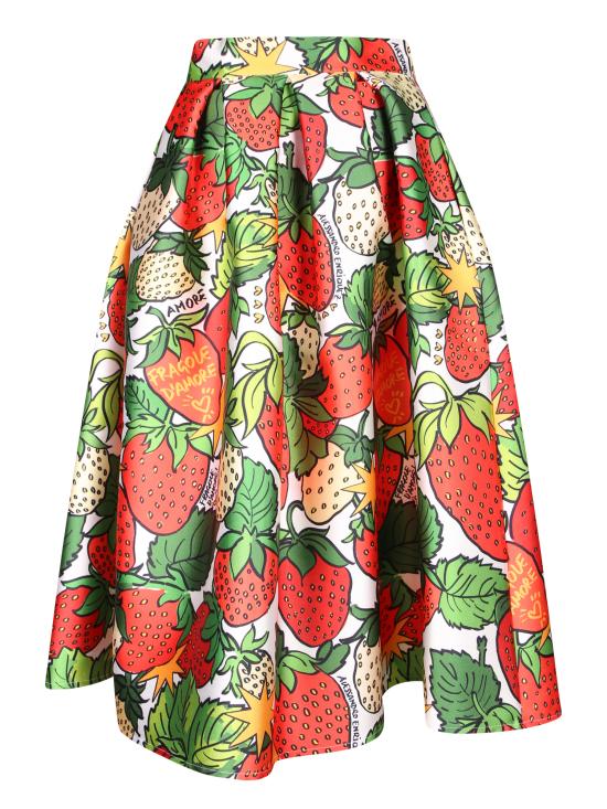 26SS 알레산드로 엔리케즈 롱 스커트 SK01 DU FRAGOLE Multi - ALESSANDRO ENRIQUEZ