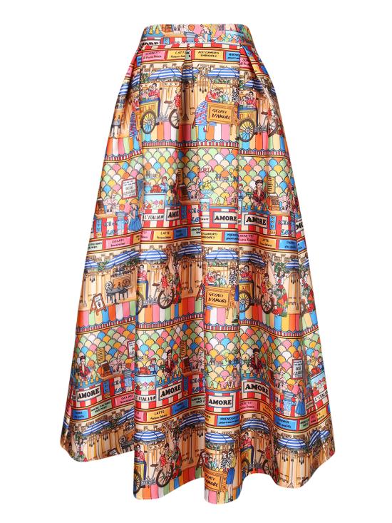 26SS 알레산드로 엔리케즈 롱 스커트 SK02 DU GELATERIA Multi