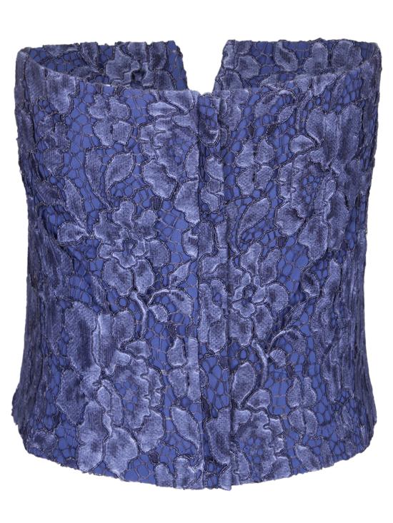 26SS 페데리카 토시 민소매 티셔츠 41353 410 64 Blue - FEDERICA TOSI