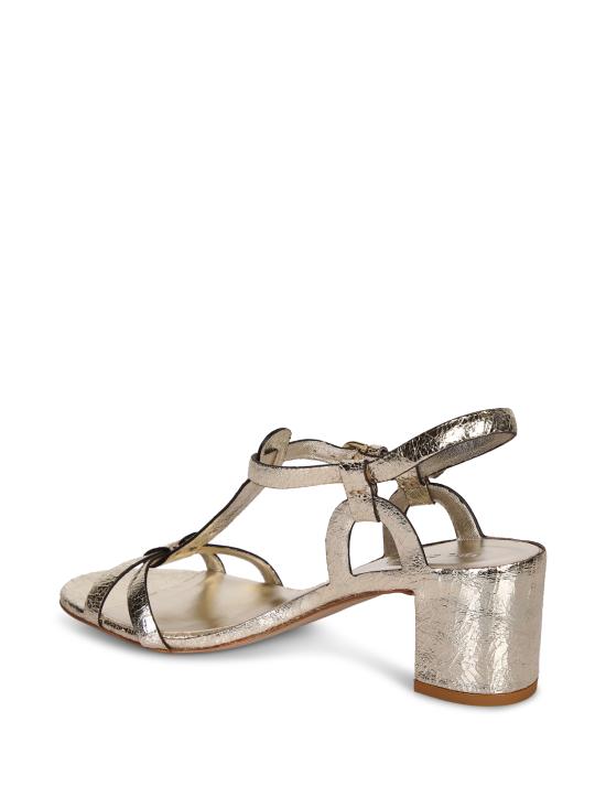 26SS 델 칼로 샌들 12122 CRACKWEB PIRITE Metallic - DEL CARLO