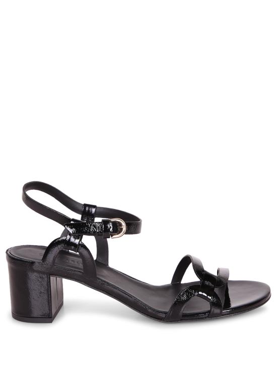 26SS 델 칼로 샌들 12123 VETRO NERO Black