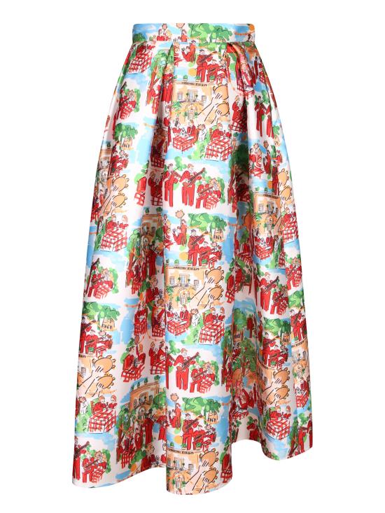 26SS 알레산드로 엔리케즈 롱 스커트 SK02 DU FESTA Multi - ALESSANDRO ENRIQUEZ