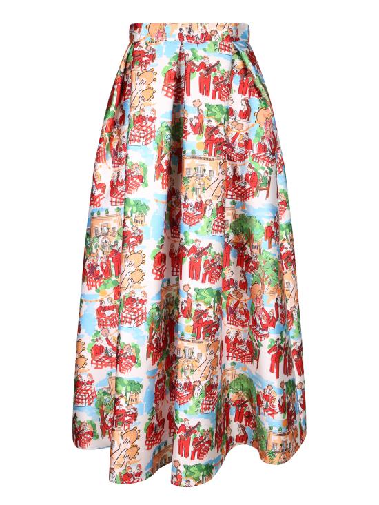 26SS 알레산드로 엔리케즈 롱 스커트 SK02 DU FESTA Multi
