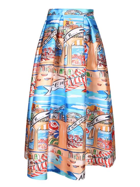 26SS 알레산드로 엔리케즈 롱 스커트 SK02 DU SUMMER Multi - ALESSANDRO ENRIQUEZ