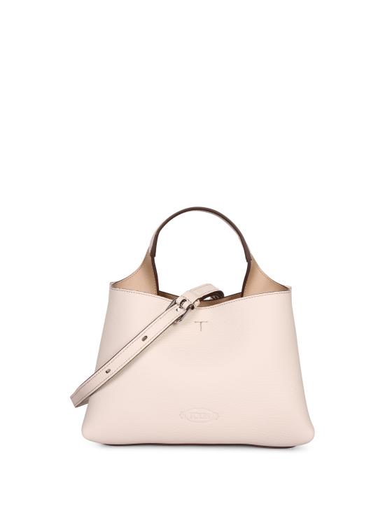 26SS 토즈 마이크로 토트백 XBWAPAE L000QRI 1092 White