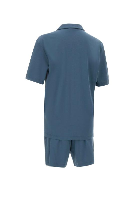  엠포리오 아르마니 라운지 웨어 EM001372 AF20670UB036 Blue - EMPORIO ARMANI