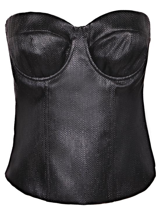 26SS 페데리카 토시 민소매 티셔츠 41355 405 29 Black