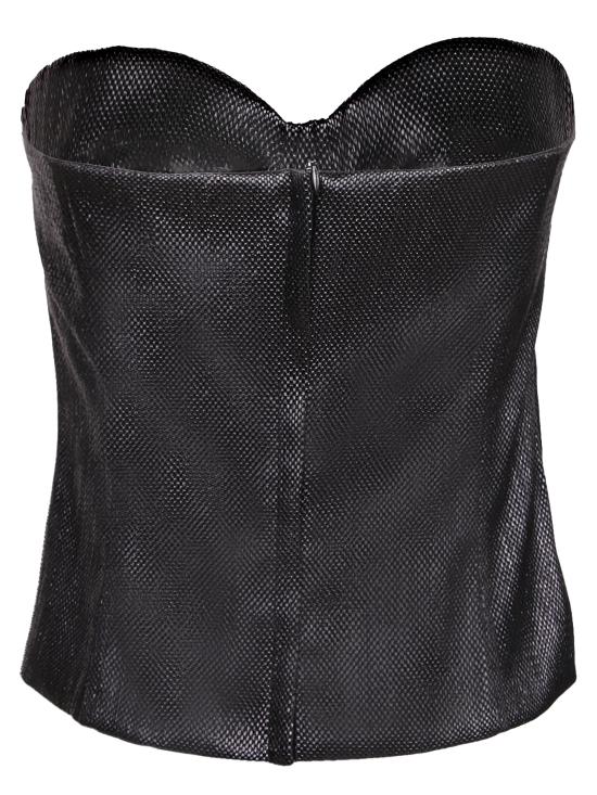 26SS 페데리카 토시 민소매 티셔츠 41355 405 29 Black - FEDERICA TOSI