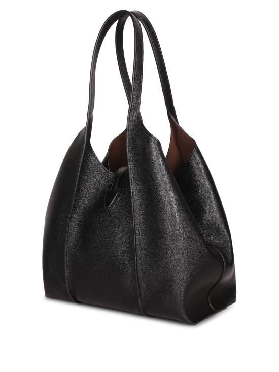 26SS 토즈 T 타임리스 스몰 쇼핑백 XBWTSBA 0200Q8E B999 Black - TODS