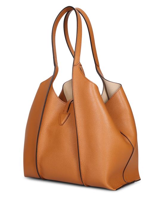 26SS 토즈 T 타임리스 스몰 쇼핑백 XBWTSBA 0200Q8E S410 Brown - TODS