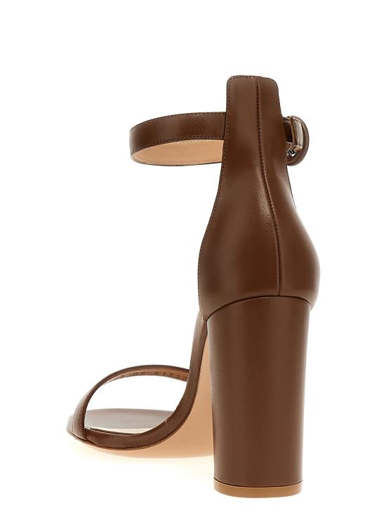 25SS 지안비토로시 샌들 가에타  브라운 - GIANVITO ROSSI