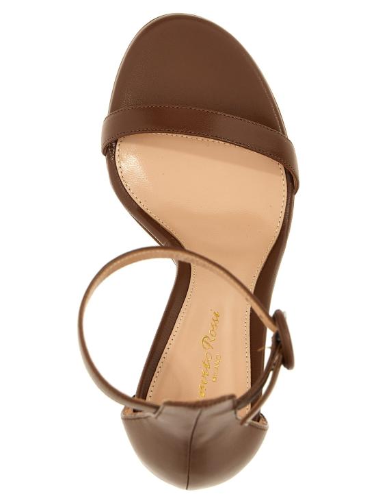 25SS 지안비토로시 샌들 가에타  브라운 - GIANVITO ROSSI