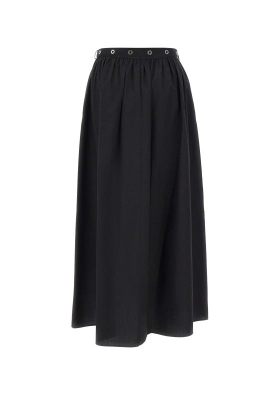 26SS 보스 미디 스커트 50559088 001 Black - BOSS