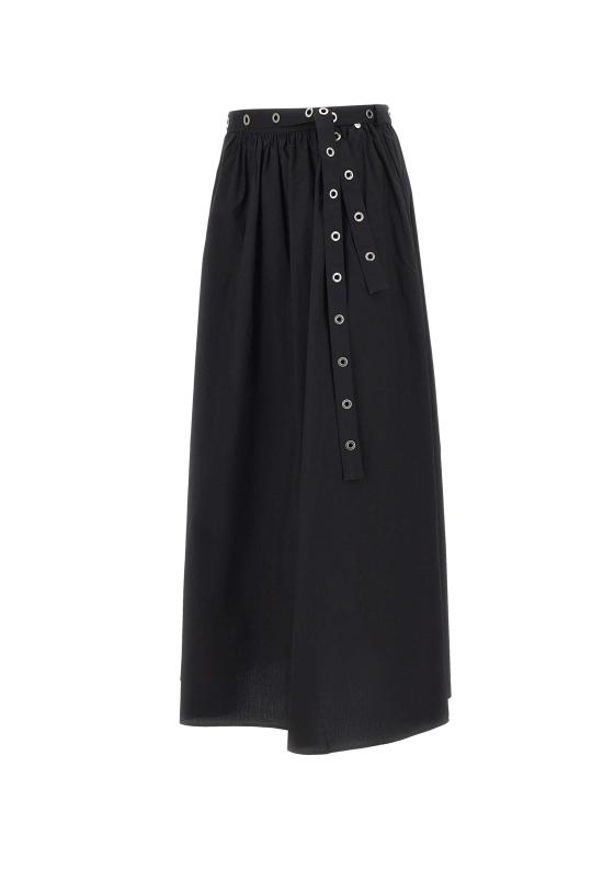 26SS 보스 미디 스커트 50559088 001 Black - BOSS