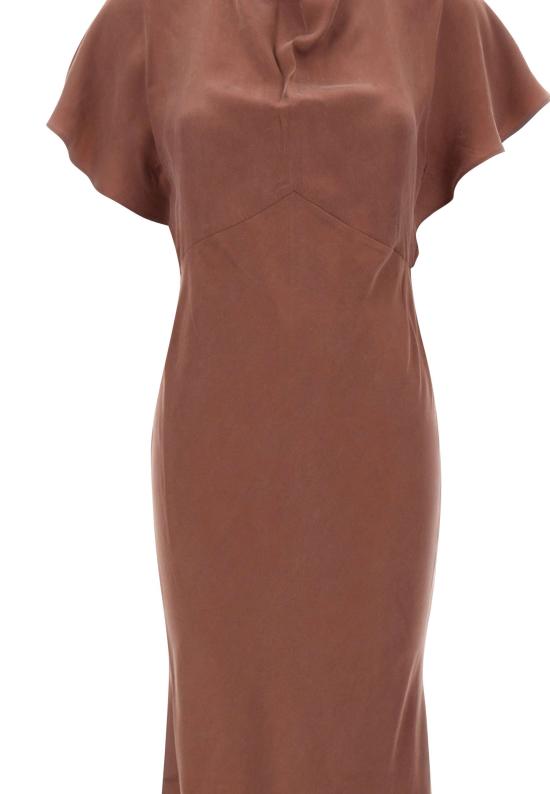 26SS 보스 미디 원피스 50559082 604 Red - BOSS