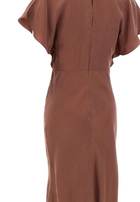 26SS 보스 미디 원피스 50559082 604 Red - BOSS