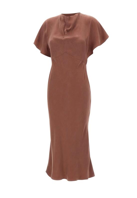 26SS 보스 미디 원피스 50559082 604 Red