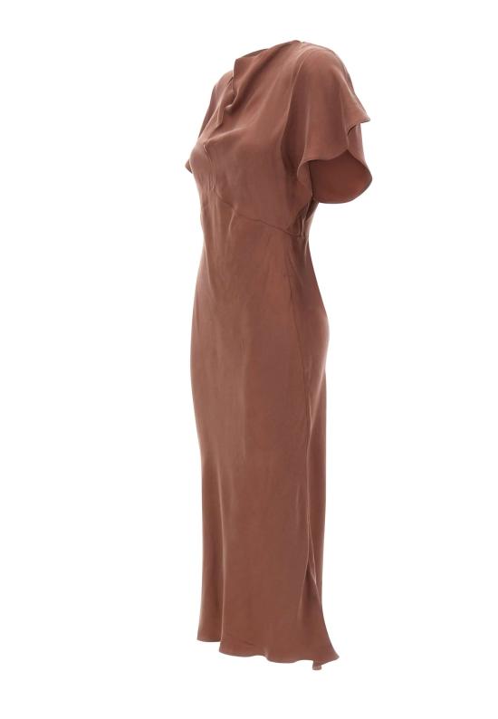 26SS 보스 미디 원피스 50559082 604 Red - BOSS