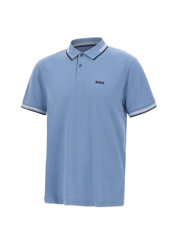 26SS 보스 폴로 티셔츠 50506193 459 Blue