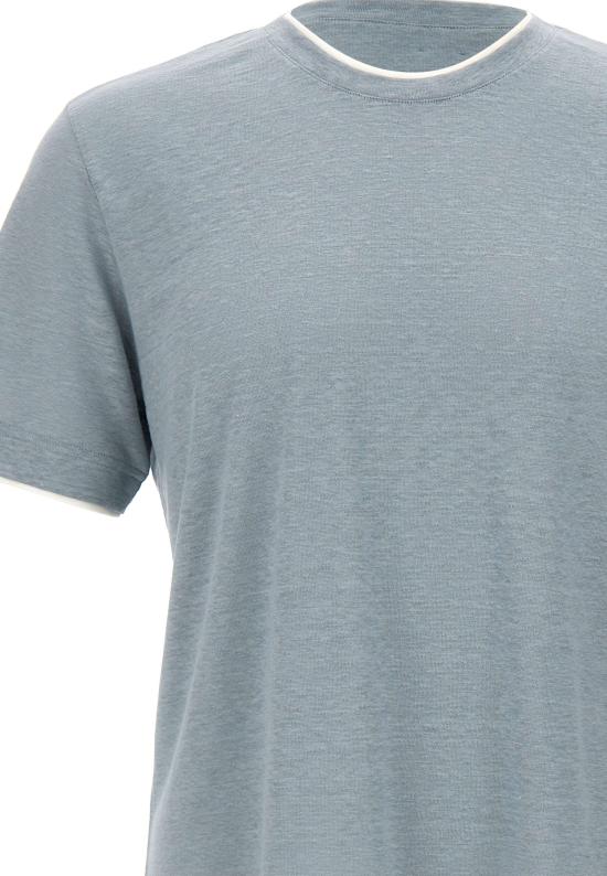 26SS 일레븐티 반팔 티셔츠 M75TSHM07 TES0M2410801 Blue - ELEVENTY