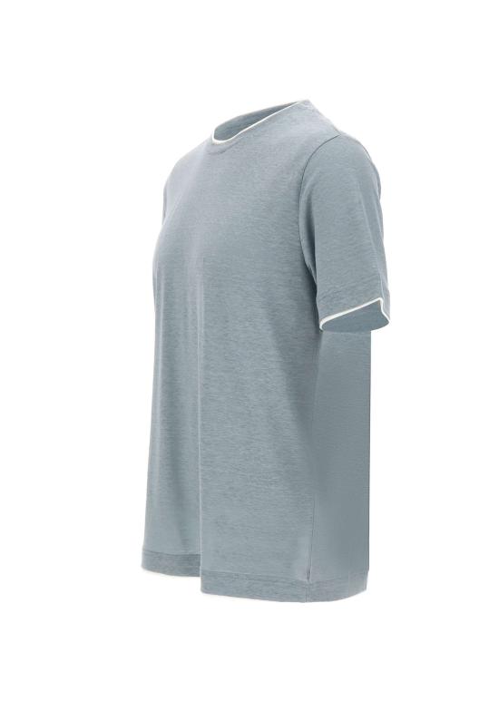 26SS 일레븐티 반팔 티셔츠 M75TSHM07 TES0M2410801 Blue - ELEVENTY