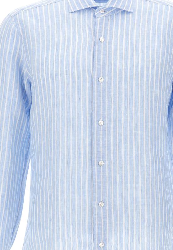 26SS 발바 셔츠 LIU02P0154037U 0001 Blue - BARBA