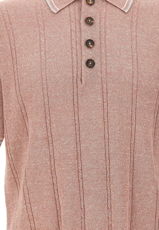 26SS 일레븐티 폴로 티셔츠 M76MAGM42 MAG0M018991301 Pink - ELEVENTY