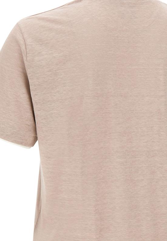 26SS 일레븐티 반팔 티셔츠 M75TSHM07 TES0M2412601 Beige - ELEVENTY