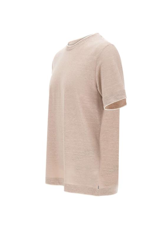 26SS 일레븐티 반팔 티셔츠 M75TSHM07 TES0M2412601 Beige - ELEVENTY