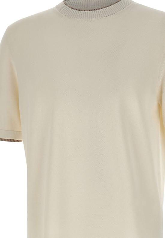 26SS 일레븐티 스웨터 M76MAGM31 MAG0M0150102 White - ELEVENTY