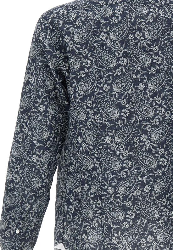 26SS 발바 긴팔 셔츠 LIU02P0154055U 0001 Blue - BARBA