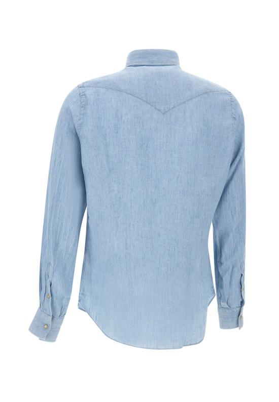 26SS 일레븐티 긴팔 셔츠 M75CAMK02 TES0M14608 Blue - ELEVENTY