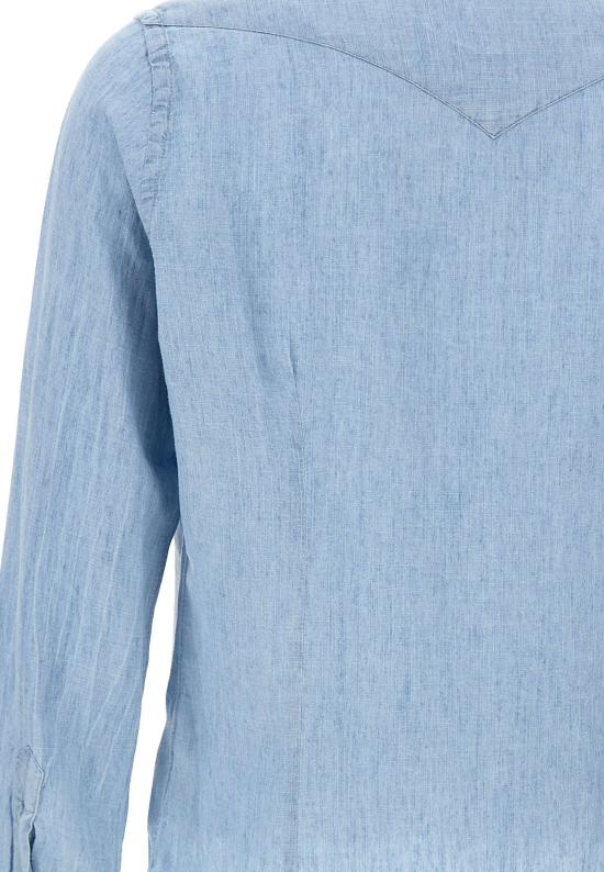 26SS 일레븐티 긴팔 셔츠 M75CAMK02 TES0M14608 Blue - ELEVENTY