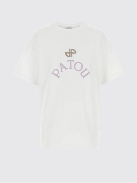 26SS 파투 반팔 티셔츠 JE2059990 001W White - PATOU