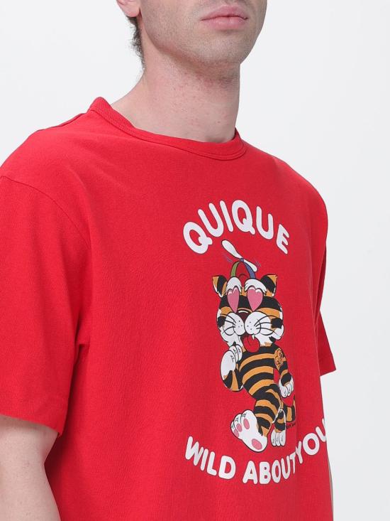 26SS 겐조 반팔 티셔츠 FG55TS2124SK 22 Red - KENZO