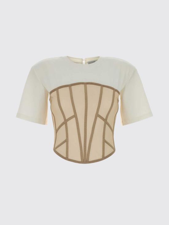 26SS 쥬세페 디 모라비토 반팔 티셔츠 06PSTO38316309 PPT White - GIUSEPPE DI MORABITO