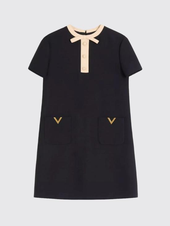 26SS 발렌티노 가라바니 롱 원피스 8B3VAJD01CF TB1 Black - VALENTINO GARAVANI