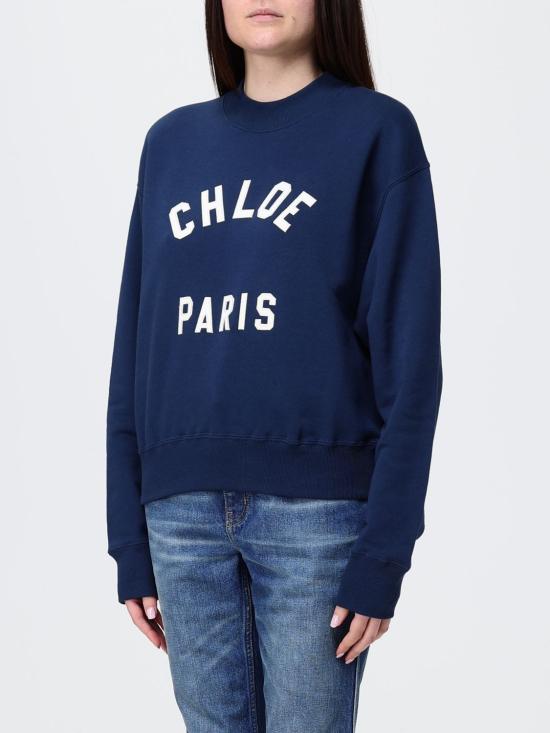 26SS 끌로에 스웨터 CH24AJH12192 4C6 Blue - CHLOE