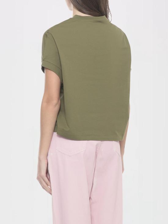 26SS 마르니 반팔 티셔츠 THJE0384P0USCY88 LOV56 Green - MARNI