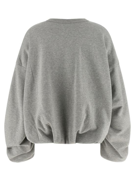 26SS 드리스 반 노튼 긴팔 티셔츠 하넷 스웨트셔츠 그레이 - DRIES VAN NOTEN