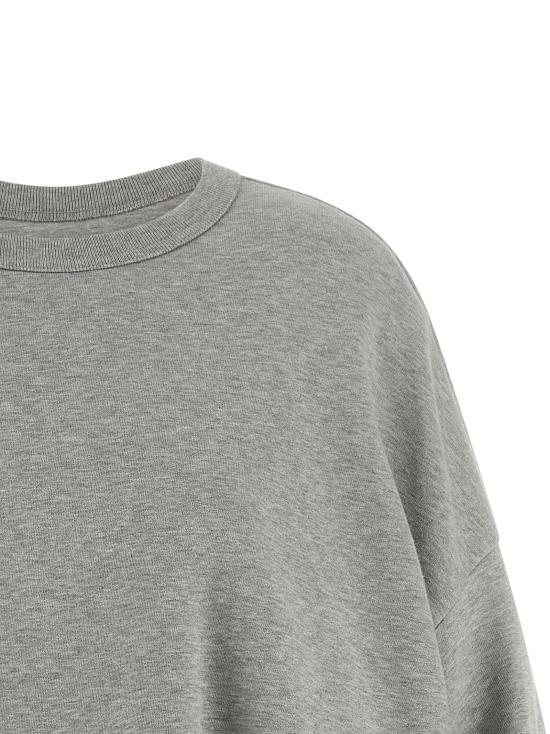 26SS 드리스 반 노튼 긴팔 티셔츠 하넷 스웨트셔츠 그레이 - DRIES VAN NOTEN