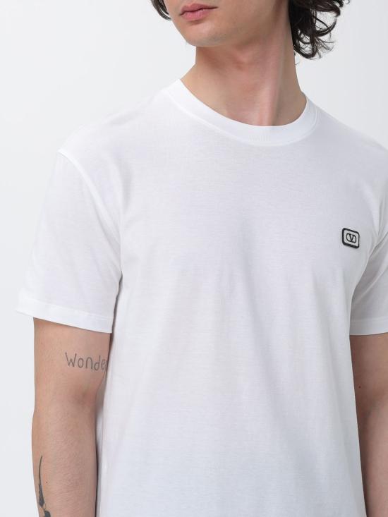 26SS 발렌티노 가라바니 반팔 티셔츠 VMG10VAQ8 A03 Cream - VALENTINO GARAVANI