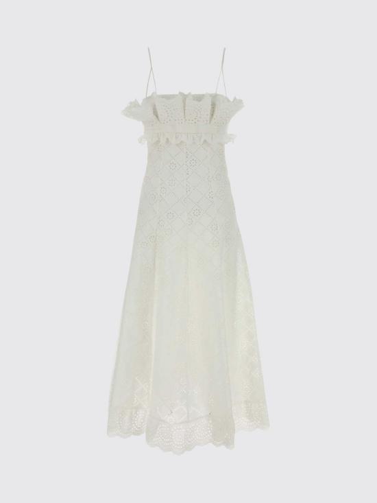 26SS 알베르타 페레티 롱 원피스 04451622 0002 White - ALBERTA FERRETTI