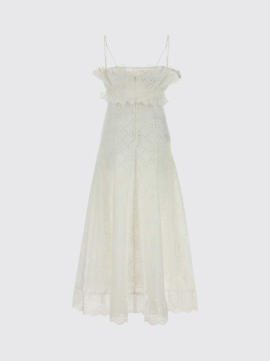 26SS 알베르타 페레티 롱 원피스 04451622 0002 White - ALBERTA FERRETTI