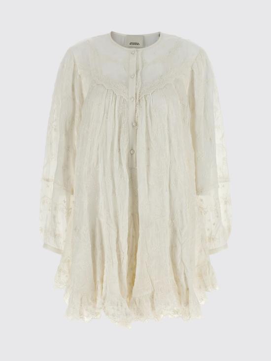 26SS 이자벨마랑 롱 원피스 RO1039FAD1J03I 20WH White - ISABEL MARANT