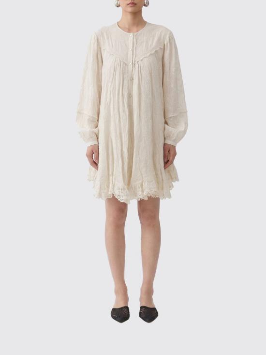 26SS 이자벨마랑 롱 원피스 RO1039FAD1J03I 20WH White