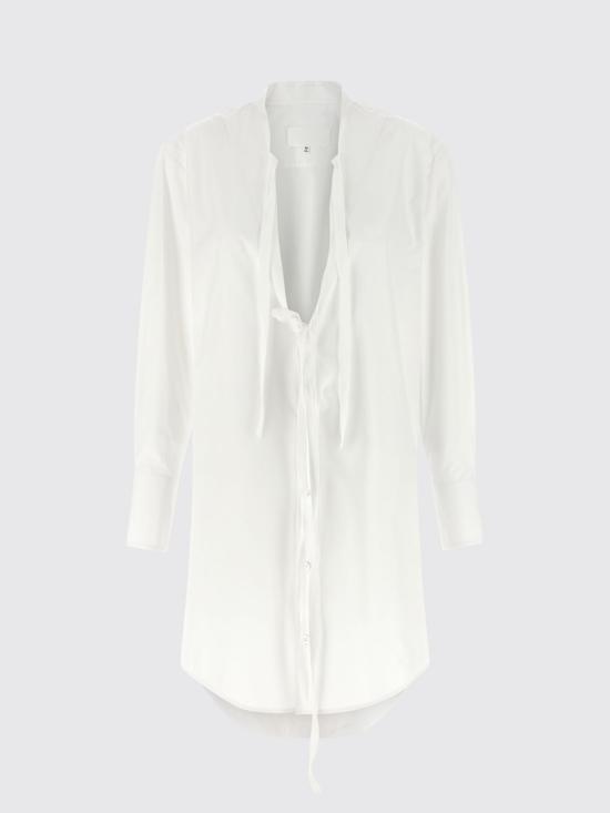 26SS 마르지엘라 롱 원피스 S29DD0068S43001 100 White - MAISON MARGIELA