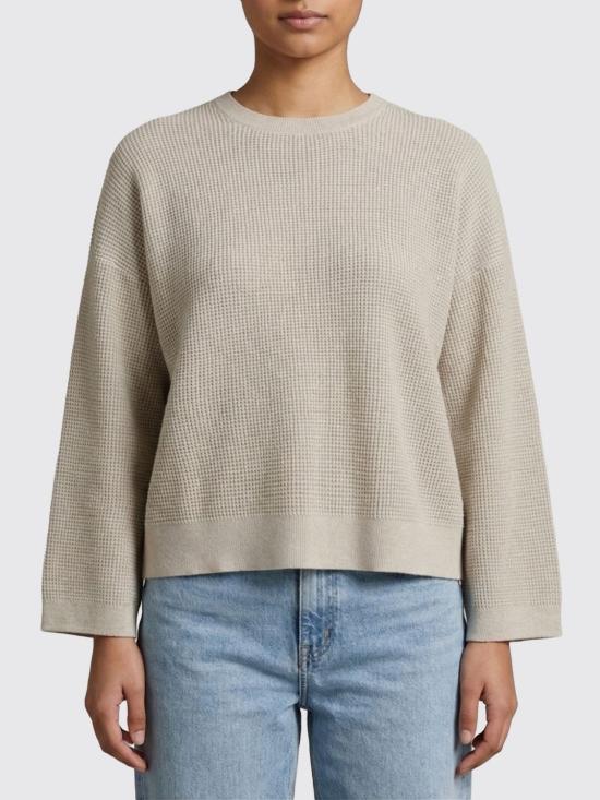 26SS 브루넬로 쿠치넬리 스파클링 텍스처 니트 MST263300 CY948 Beige